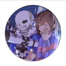 Load image into Gallery viewer, Undertale Sans Cosplay Badges Papyrus Brooch Clothing Icon Collection Breastpin for Backpacks Clothes