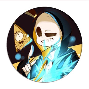 Undertale Sans Cosplay Badges Papyrus Brooch Clothing Icon Collection Breastpin for Backpacks Clothes